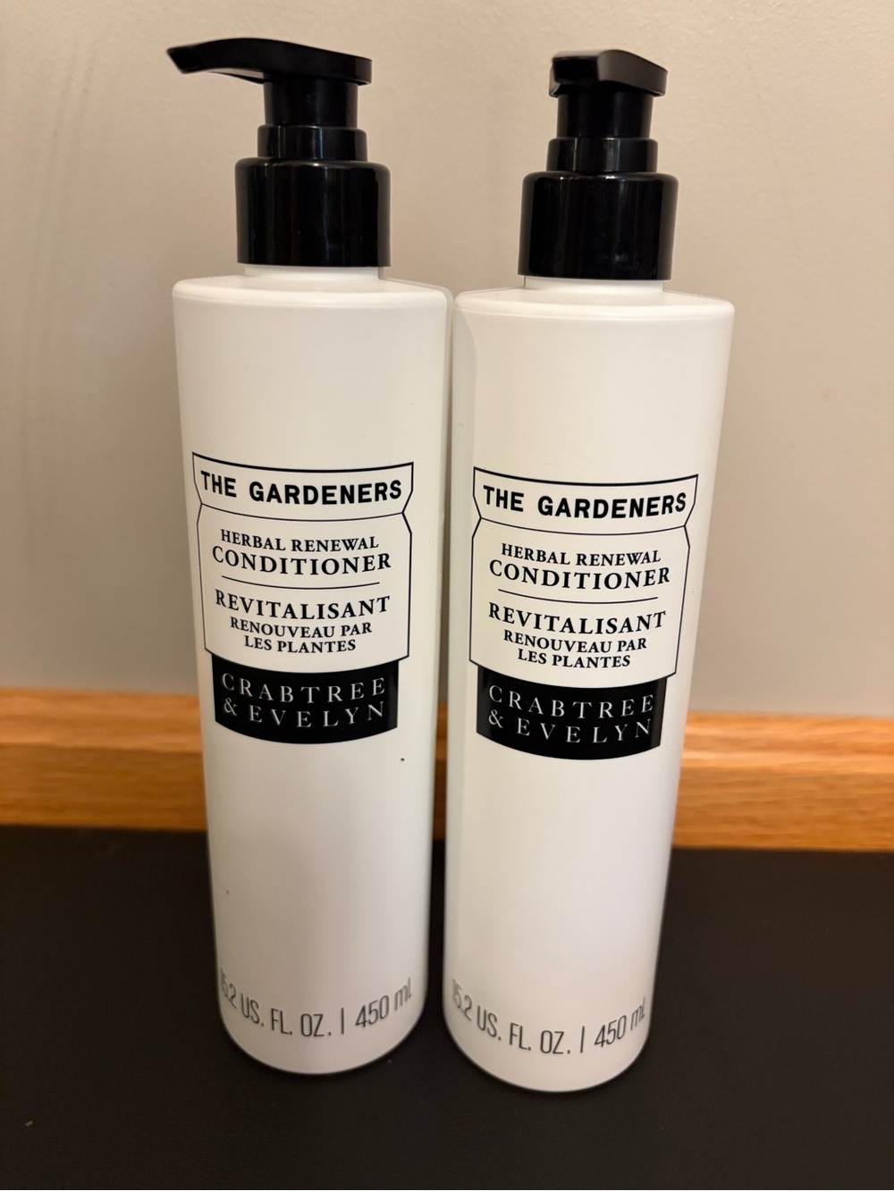 Crabtree & Evelyn The Gardeners Herbal Renewal Conditioner Revitalisan (2-Pack)